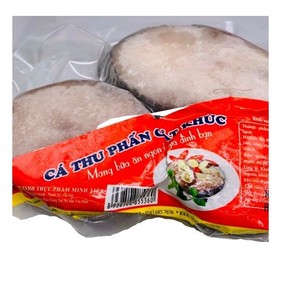 Cá Thu Phấn Cắt Khúc Minh Tiến 500g