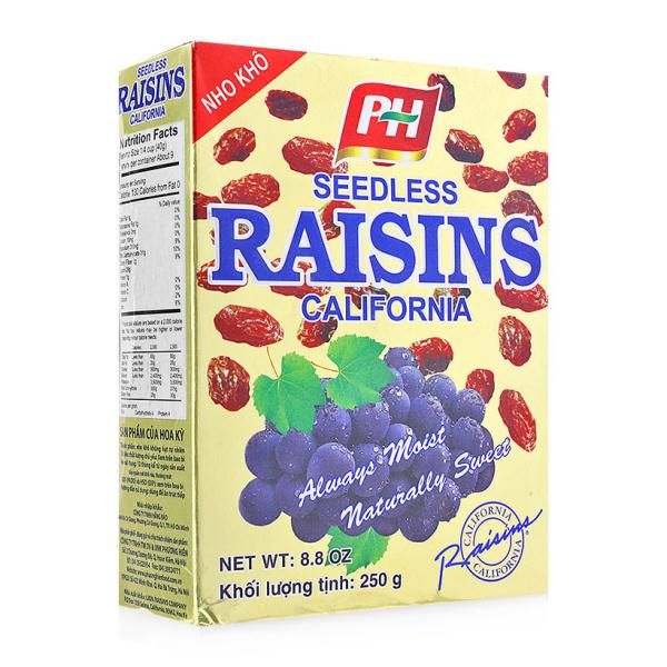 Nho Khô Đen RAISINS 250g Phương Hiền