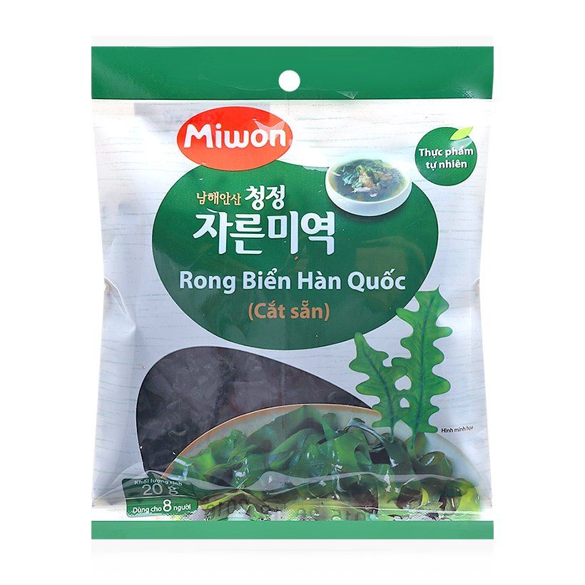 Rong Biển Hàn Quốc Cắt Sẵn Miwon 20g