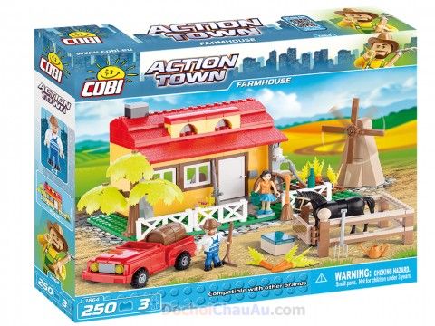TLM COBI 1864 LẮP RÁP NÔNG TRẠI VUI VẺ