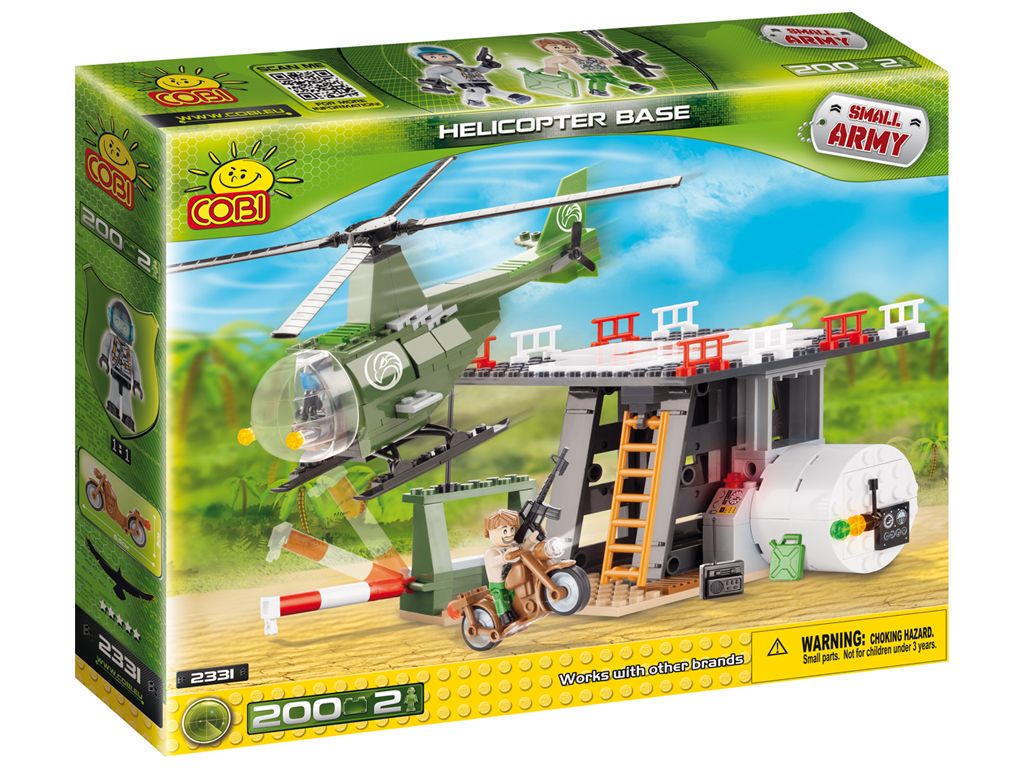 TLM COBI 2331 LẮP RÁP SÂN BAY TRỰC THĂNG