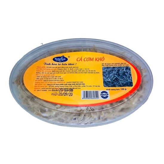 Cá Cơm Khô Natur Fish 150g