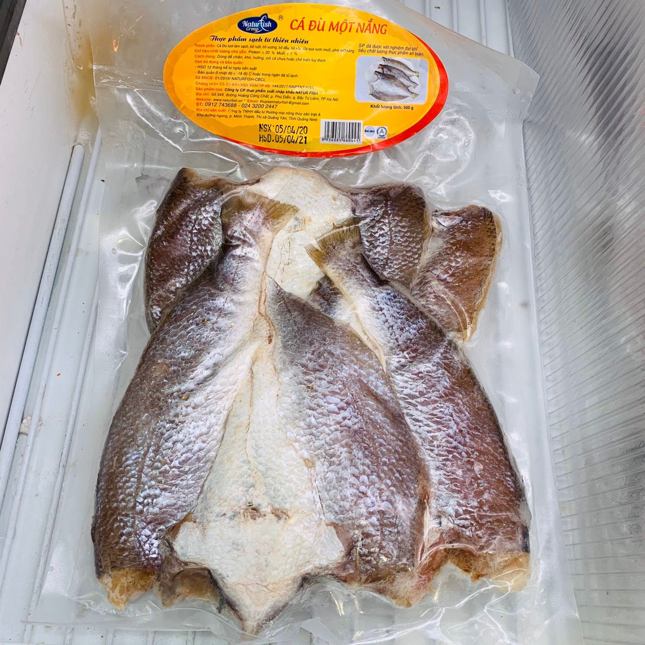 Cá Đù Một Nắng Natur Fish 500g