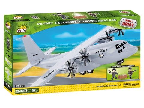 TLM Cobi 2606 Lắp Ráp Máy Bay Quân Sự Vận Chuyển