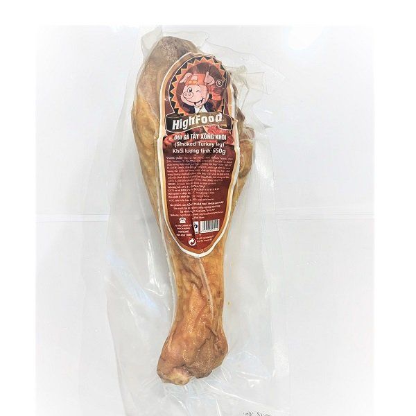 Đùi Gà Tây Xông Khói Highfood 650g