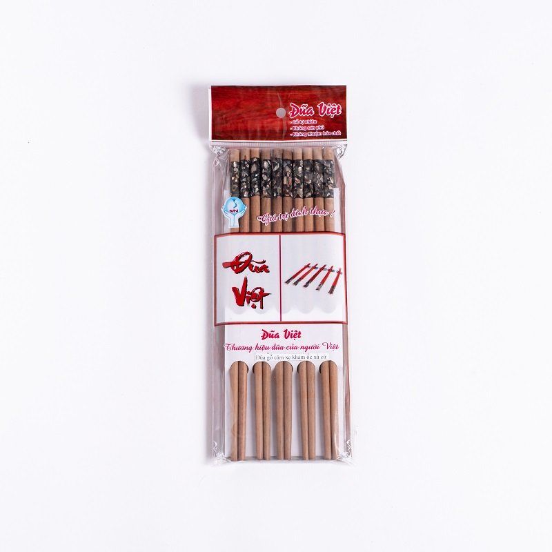 Đũa Gỗ Căm Xe Mỹ Nghệ Khảm Ốc Xà Cừ