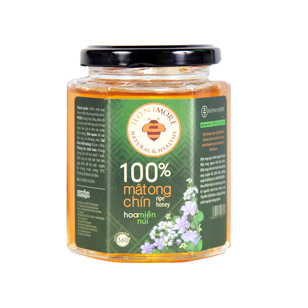 Mật Ong Chín Honimore Hoa Miền Núi 360g