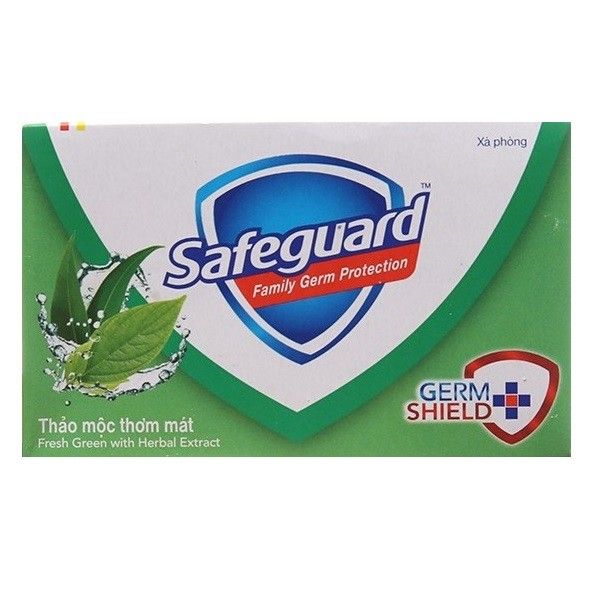 Xà Bông Tắm Diệt Khuẩn Safeguard Xanh 85g