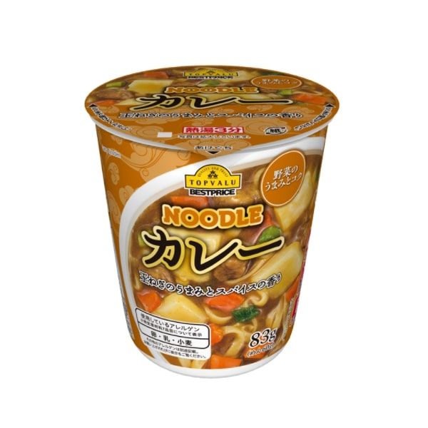 Mì Ly Cà Ri Aeon Topvalu 83g