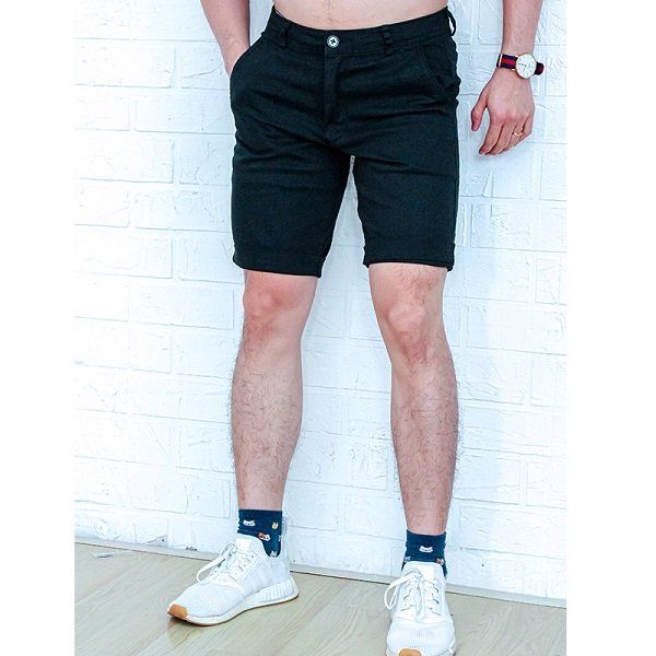 Quần Short Kaki Đen Zanna