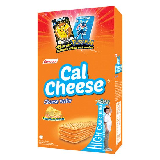 Bánh Xốp Phô Mai Cal Cheese - Hộp 20 Góix8.5g