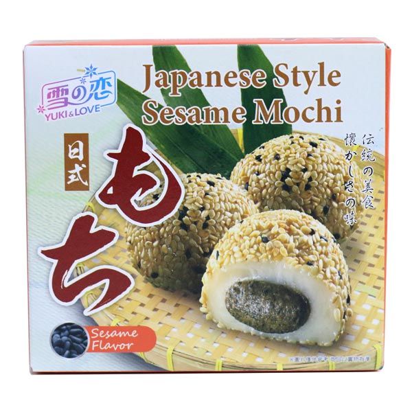 Bánh Mochi nhân mè