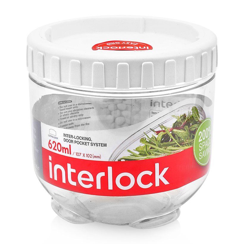 Hộp Đựng Lock & Lock Interlock 620Ml 107*102Mm