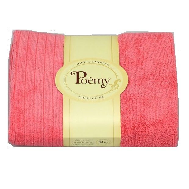 Khăn Tắm Đại Poemy Sọc Gân 73x136cm