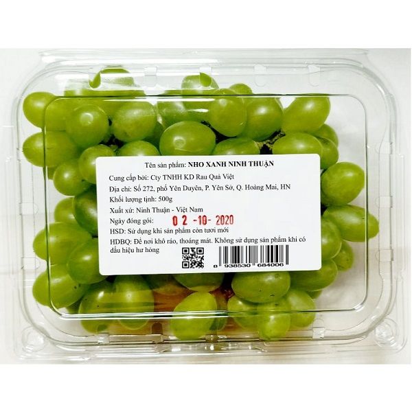 Nho Xanh Ninh Thuận 500g