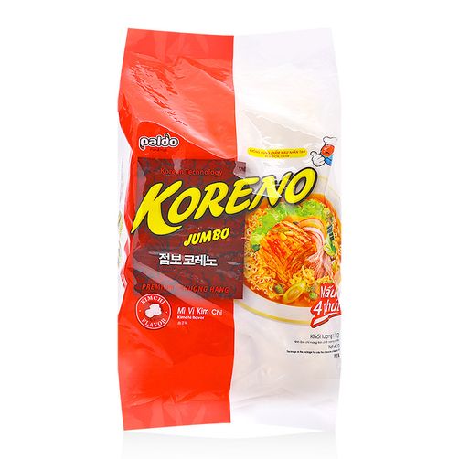 MỲ JUMBO KORENO KIM CHI 10 GÓI X 1KG