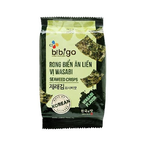 Rong Biển Ăn Liền BIBIGO Vị Wasabi 5g*3