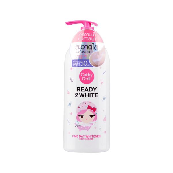 Sữa Tắm Trắng Da Cathy Doll Ready 2 White One Day Whitener Body Cleanser 500ml