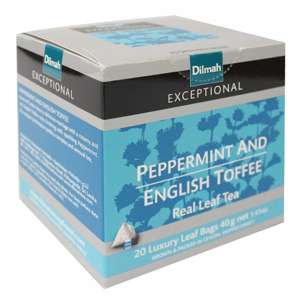 Trà DILMAH Exceptional Mint And Toffee Túi Lọc (20 x 2g)