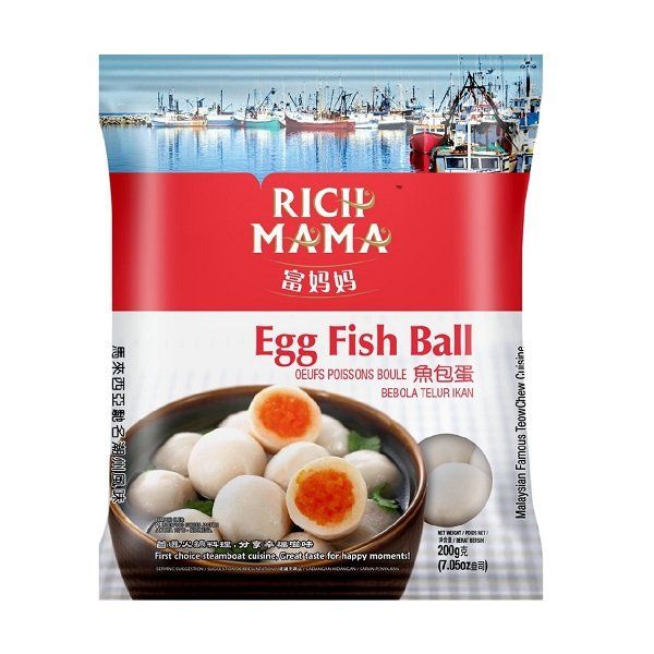 Cá Viên Nhân Trứng Cá Richmama 200g