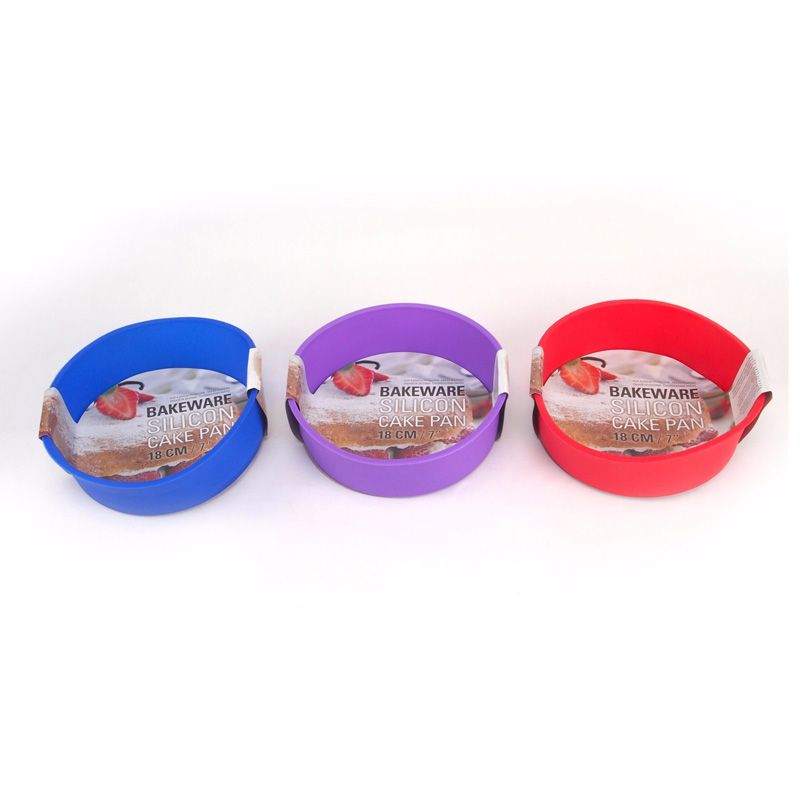 Khay Nướng Bánh Tròn Bằng Silicone KC0017