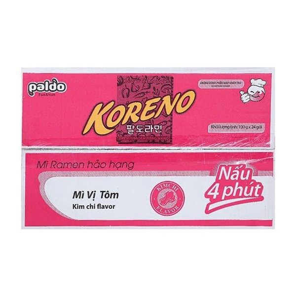 Mì Koreno Tôm 100g Thùng 24