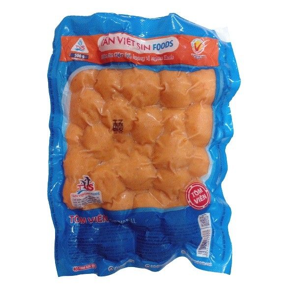 Tôm Viên Tân Việt Sin 500g