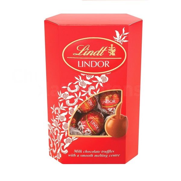 CHOCOLATE LINDT LINDOR CORNET MILK 200G TẾT