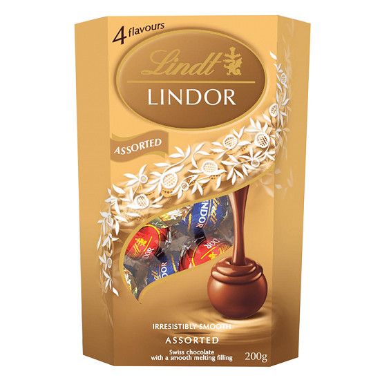 Chocolate Lindt Lindor Assorted Hộp 200g Tết