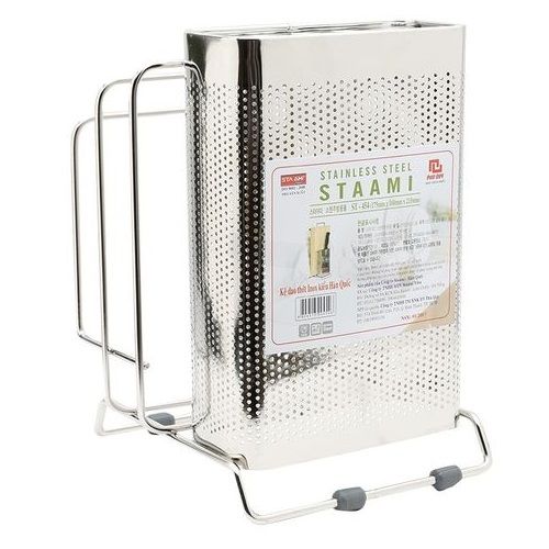 Kệ Dao Thớt Inox Kiểu Hàn Quốc Sta Ami ST_454 (17.5 x 16 x 21.5cm)