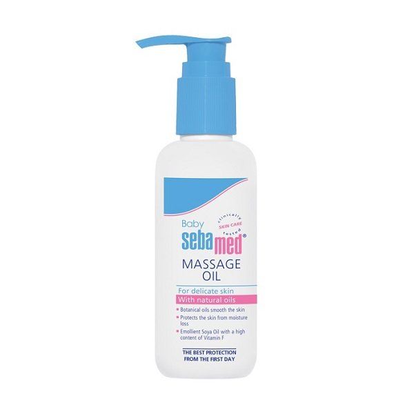 Dầu Massage Cho Trẻ Em Baby Sebamed Soothing Massage Oil pH5.5 150ml