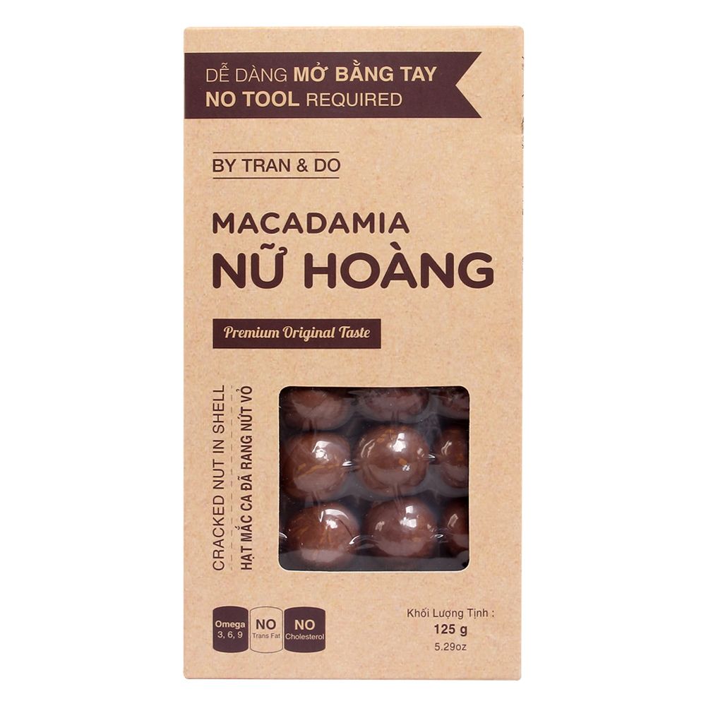 Hạt Macadamia Nữ Hoàng 125g