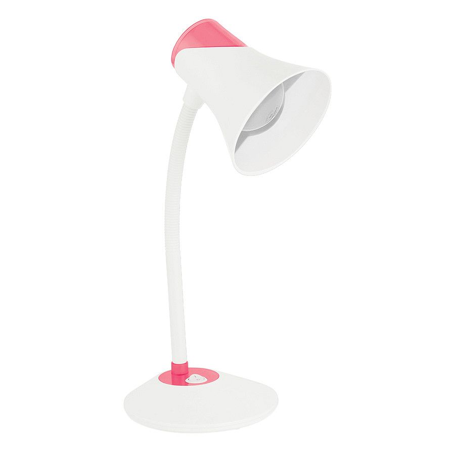 ĐÈN BÀN BẢO VỆ THỊ LỰC ĐIỆN QUANG ĐQ DKL15 WP B (MÀU TRẮNG- HỒNG, BÓNG LED DAYLIGHT)