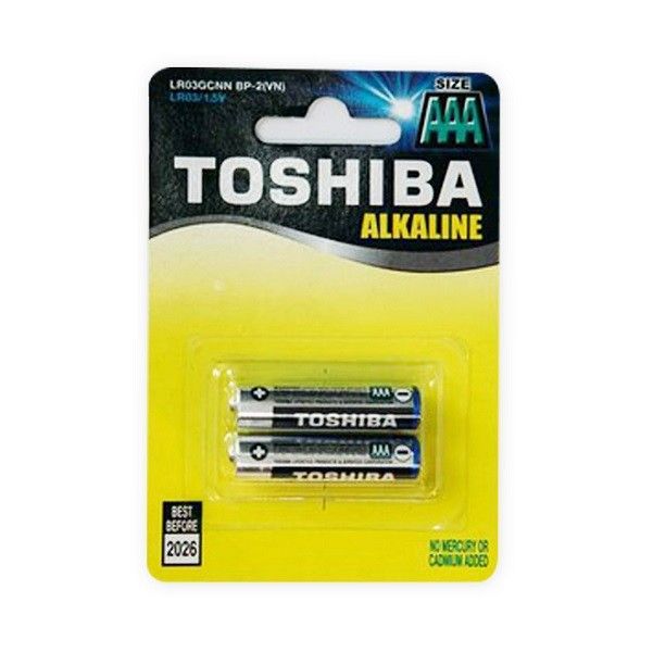 Pin Alkaline Toshiba 3A/1.5V
