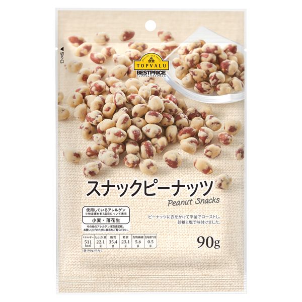 Đậu Phộng Tẩm Bột Chiên Aeon Topvalu Cracker Coated Pean 90g