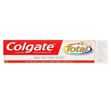 Kem Đánh Răng Colgate Total Bạc Hà Tinh Khiết (190g)
