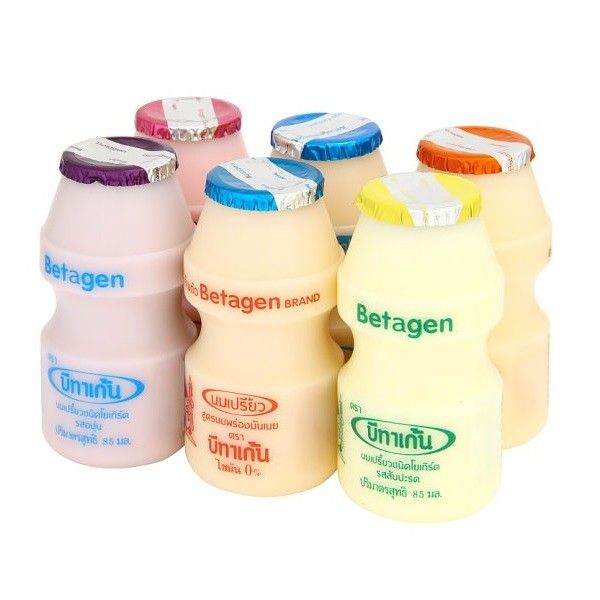 Sữa Uống Lên Men Betagen Hương Hỗn Hợp 85mlx6