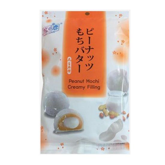 Bánh Mochi Đậu Phộng Nhân Kem 120g