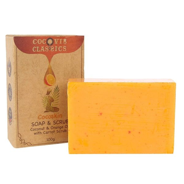 Xà Phòng Dầu Dừa Cocovie Classics - Cam Cocobody 100g