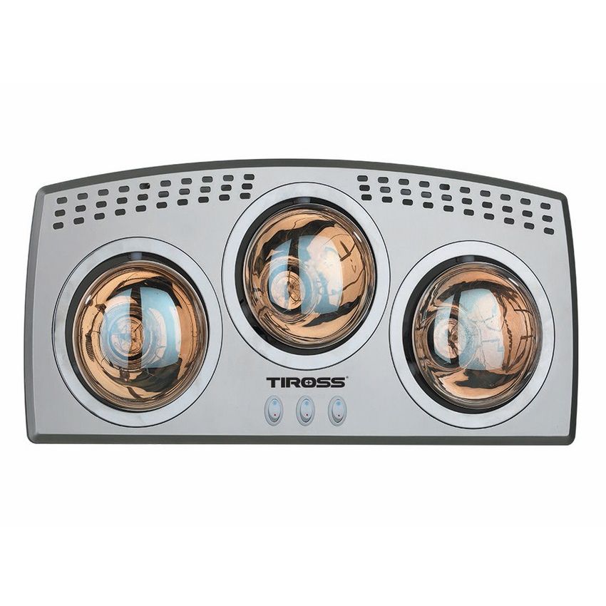 ĐÈN SƯỞI NHÀ TẮM TIROSS 3 BÓNG TS9292