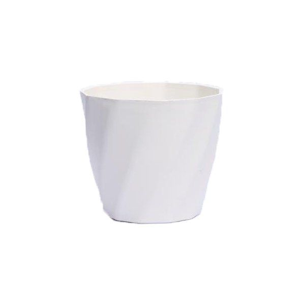 Chậu Hoa Xoắn Anh Tú 15 C12 Trắng