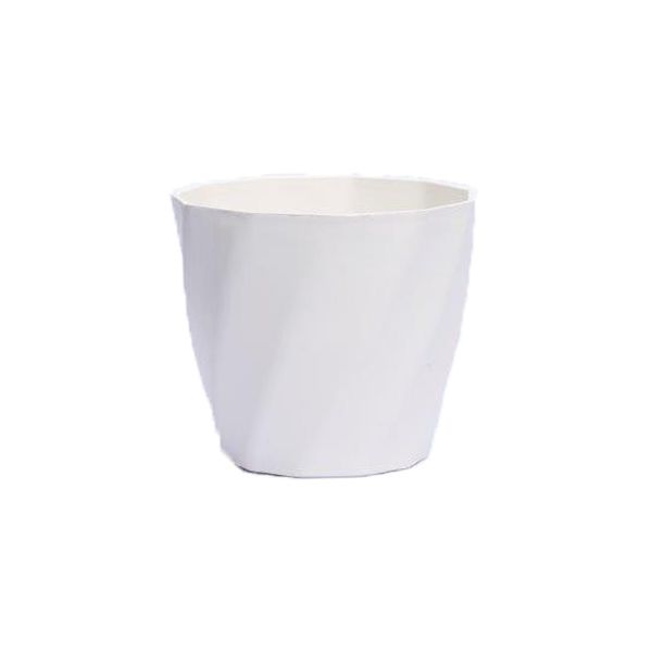Chậu Hoa Xoắn Anh Tú 9 C10 Trắng