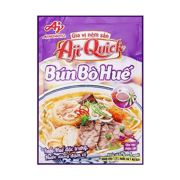 Gia Vị Nêm Sẵn Bún Bò Huế Aji-Quick 59g