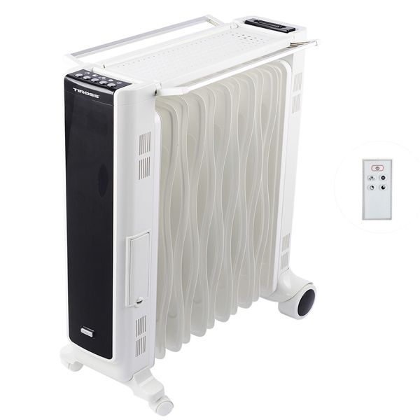 MÁY SƯỞI DẦU TIROSS 11 THANH LED CÓ ĐIỀU KHIỂN TS9212