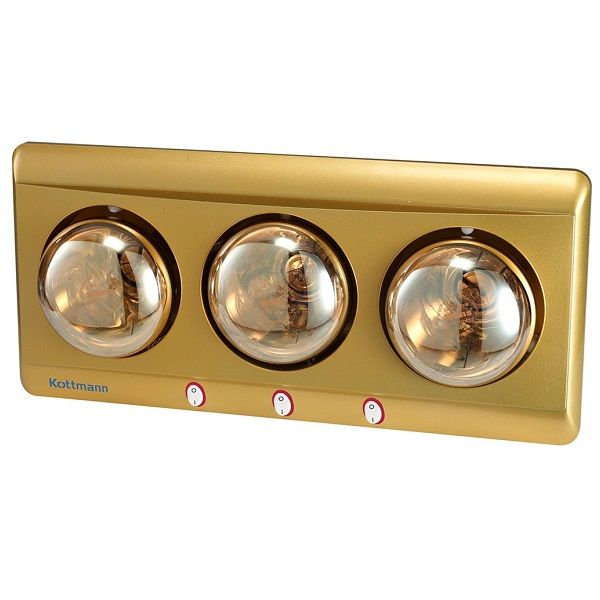 ĐÈN SƯỞI 3 BÓNG KOTTMANN (VÀNG) K3B(Y)