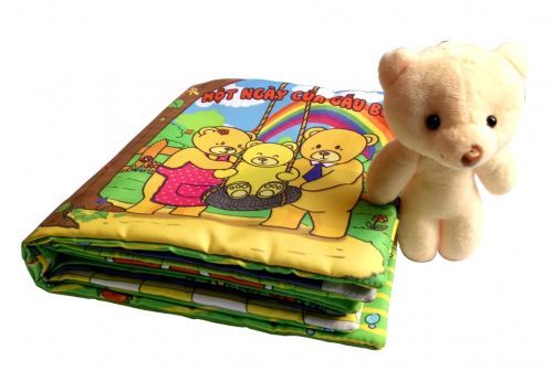 SÁCH VẢI MỘT NGÀY CỦA GẤU BOO PIPOVIETNAM