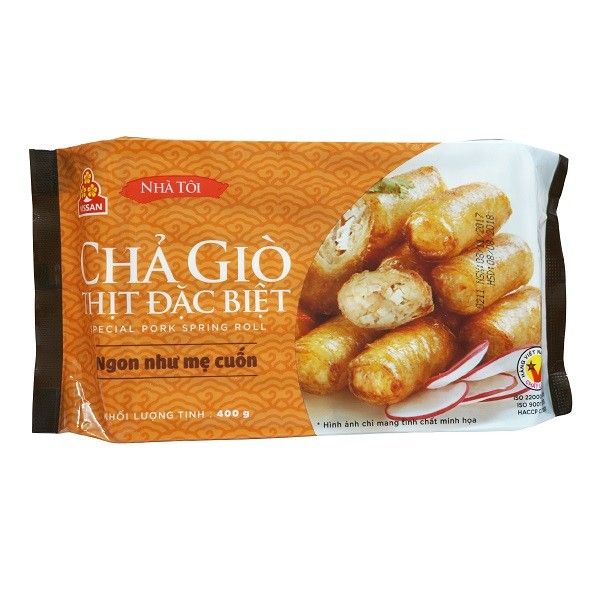 Chả Giò Thịt Đặc Biệt Vissan Gói 400g
