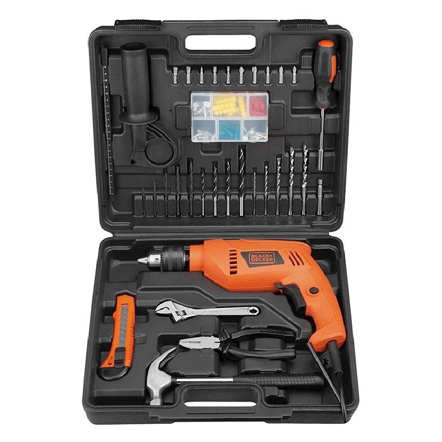 Bộ Máy Khoan Black & Decker 100 Chi Tiết HD555KMPR-B1