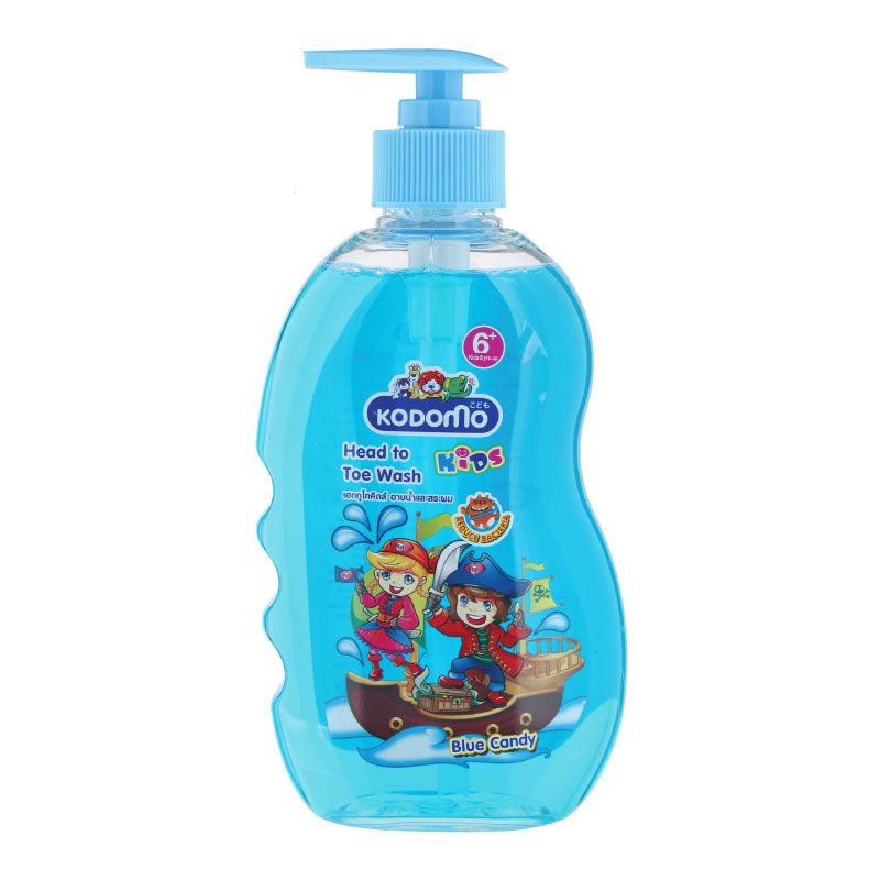 Dầu Tắm Gội Trẻ Em Kodomo 6+ Blue Candy 400ml