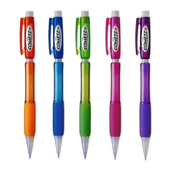 Bút Chì Kim Pentel 0,9 Có Tẩy Cometz 5 Màu AX119